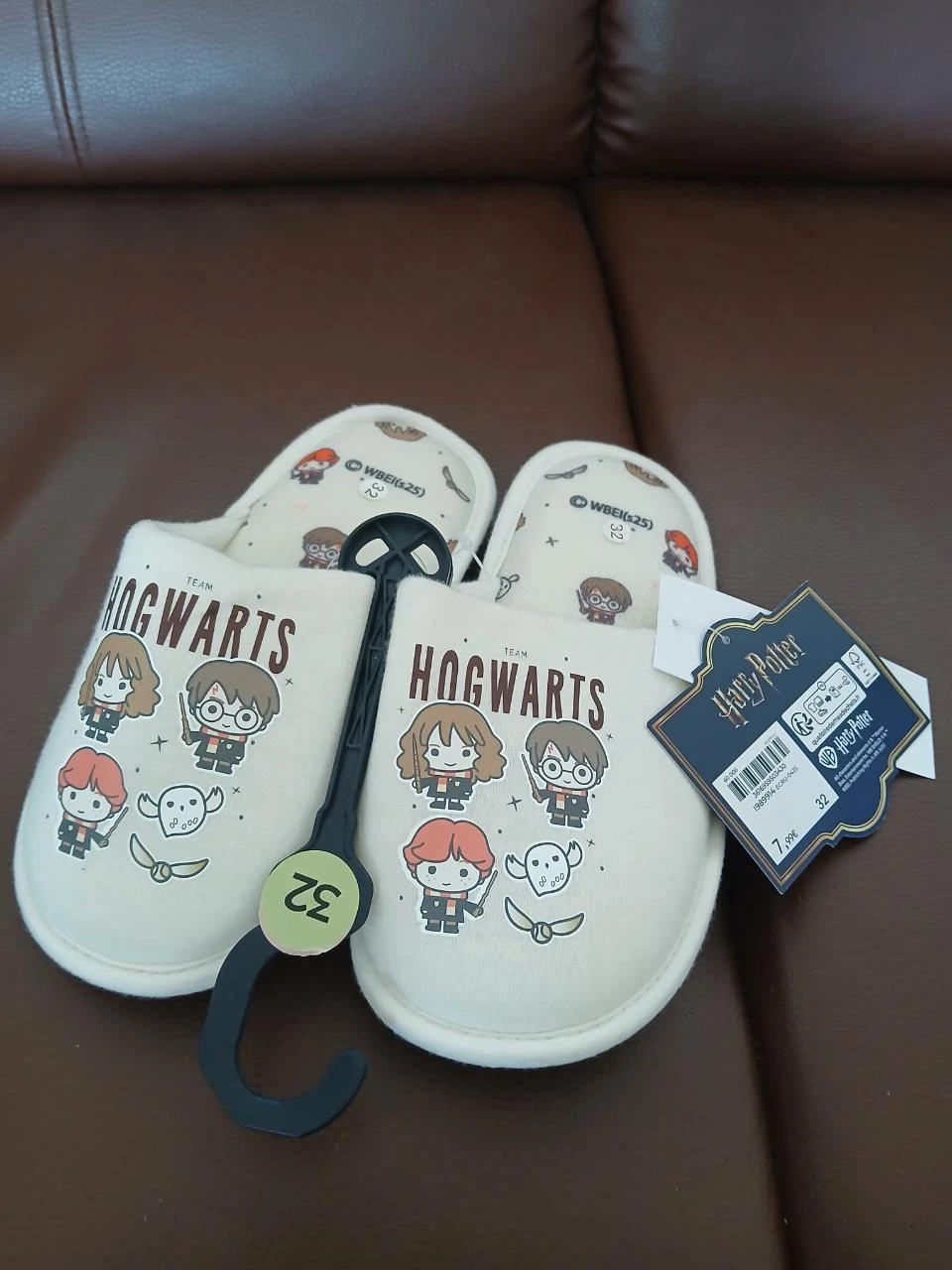 chaussons garcon harry potter 32
